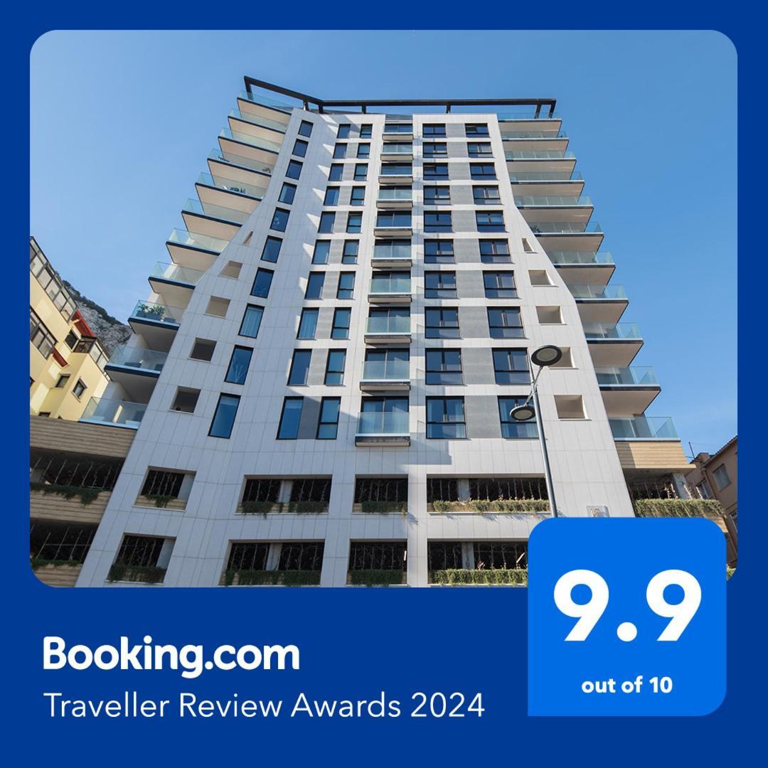 Brand New Luxury 1 Bed 2 Bath Apartment - Spa & Pool 直布罗陀 外观 照片